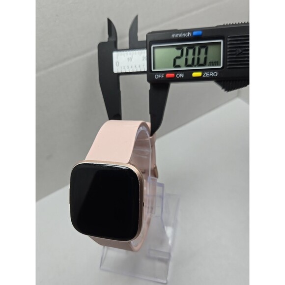 Fitbit Versa 2 Smartwatch Pink 40mm Alexa WR50M Always On Display No Charger - Picture 6 of 10